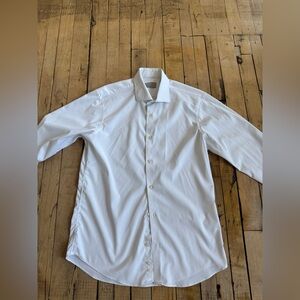 Perry Ellis Classic White Dress Shirt